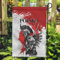 Polish Winged Hussar Garden Flag Grunge Style