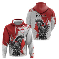 Polish Winged Hussar Hoodie Grunge Style