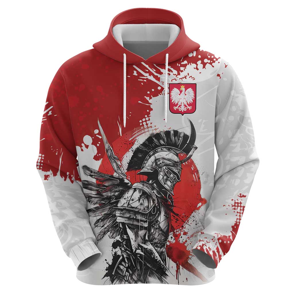 Polish Winged Hussar Hoodie Grunge Style