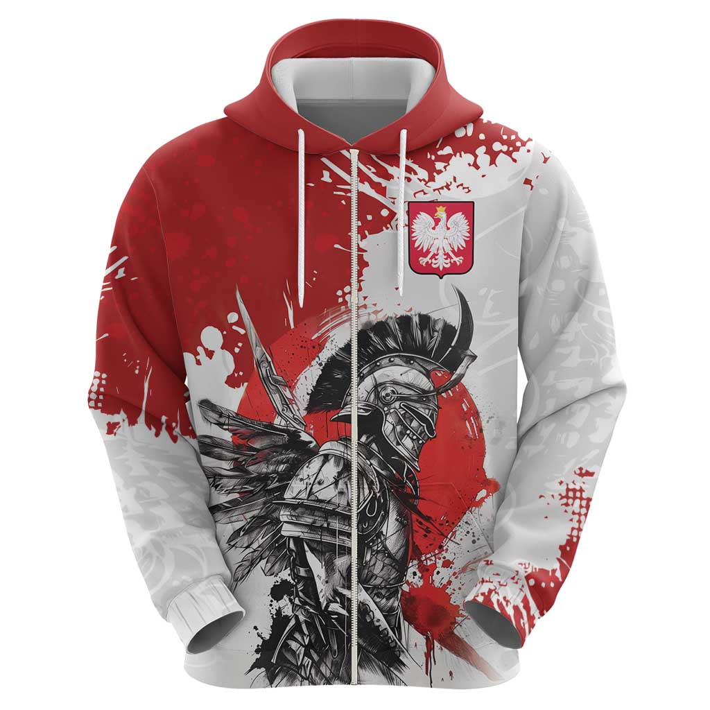 Polish Winged Hussar Hoodie Grunge Style