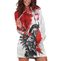 Polish Winged Hussar Hoodie Dress Grunge Style