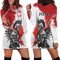 Polish Winged Hussar Hoodie Dress Grunge Style