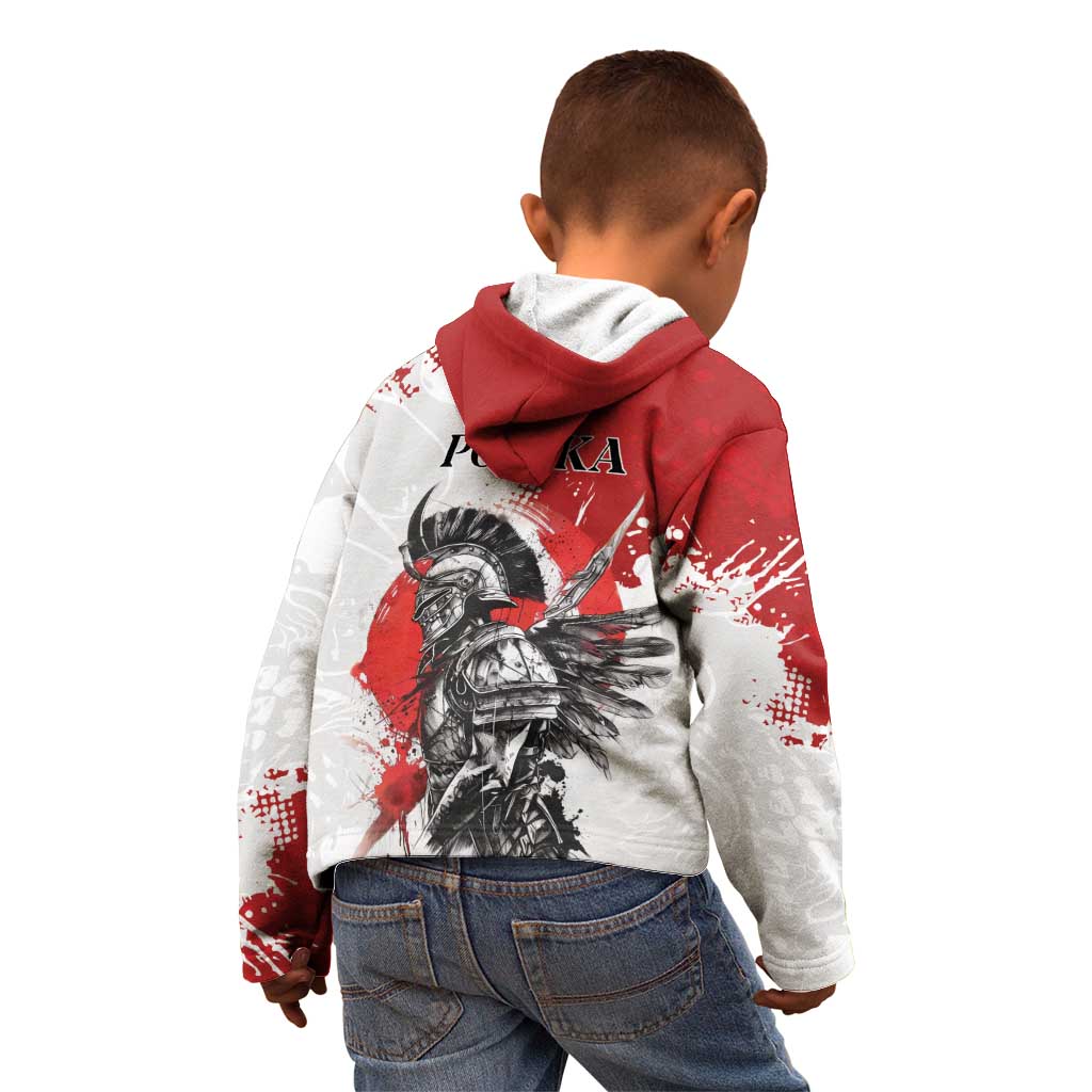 Polish Winged Hussar Kid Hoodie Grunge Style