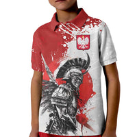 Polish Winged Hussar Kid Polo Shirt Grunge Style