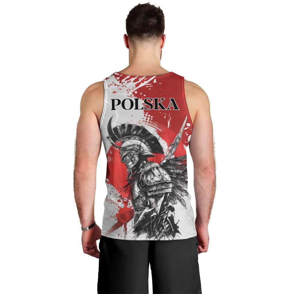 Polish Winged Hussar Men Tank Top Grunge Style