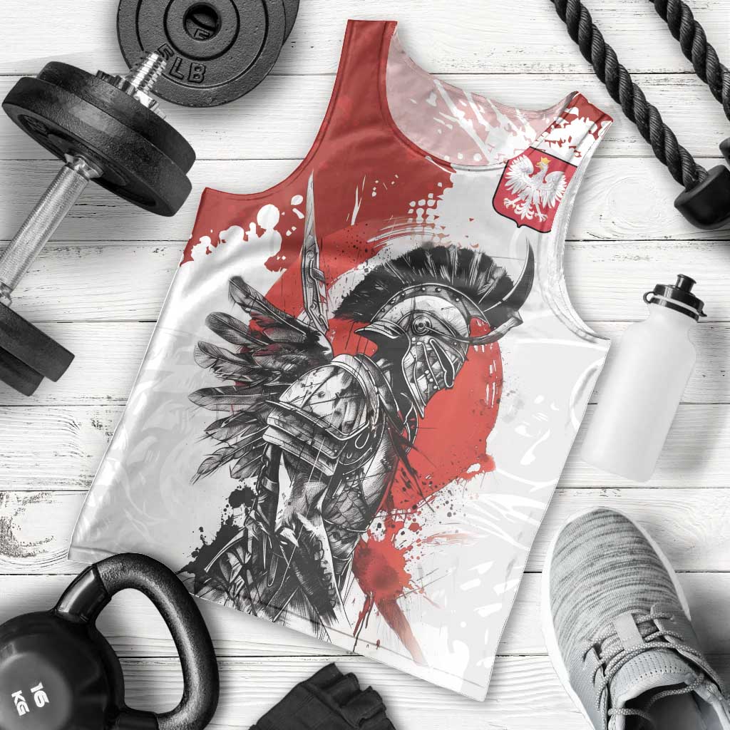 Polish Winged Hussar Men Tank Top Grunge Style
