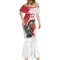 Polish Winged Hussar Mermaid Dress Grunge Style