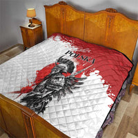 Polish Winged Hussar Quilt Grunge Style