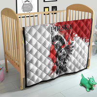 Polish Winged Hussar Quilt Grunge Style