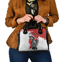 Polish Winged Hussar Shoulder Handbag Grunge Style