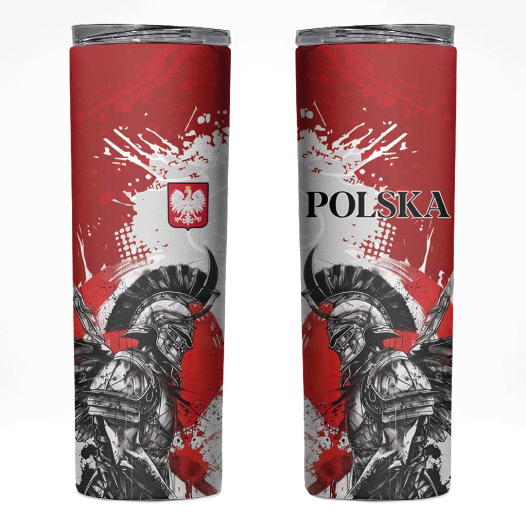 Polish Winged Hussar Skinny Tumbler Grunge Style