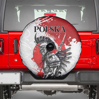 Polish Winged Hussar Spare Tire Cover Grunge Style