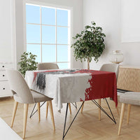 Polish Winged Hussar Tablecloth Grunge Style