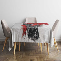 Polish Winged Hussar Tablecloth Grunge Style
