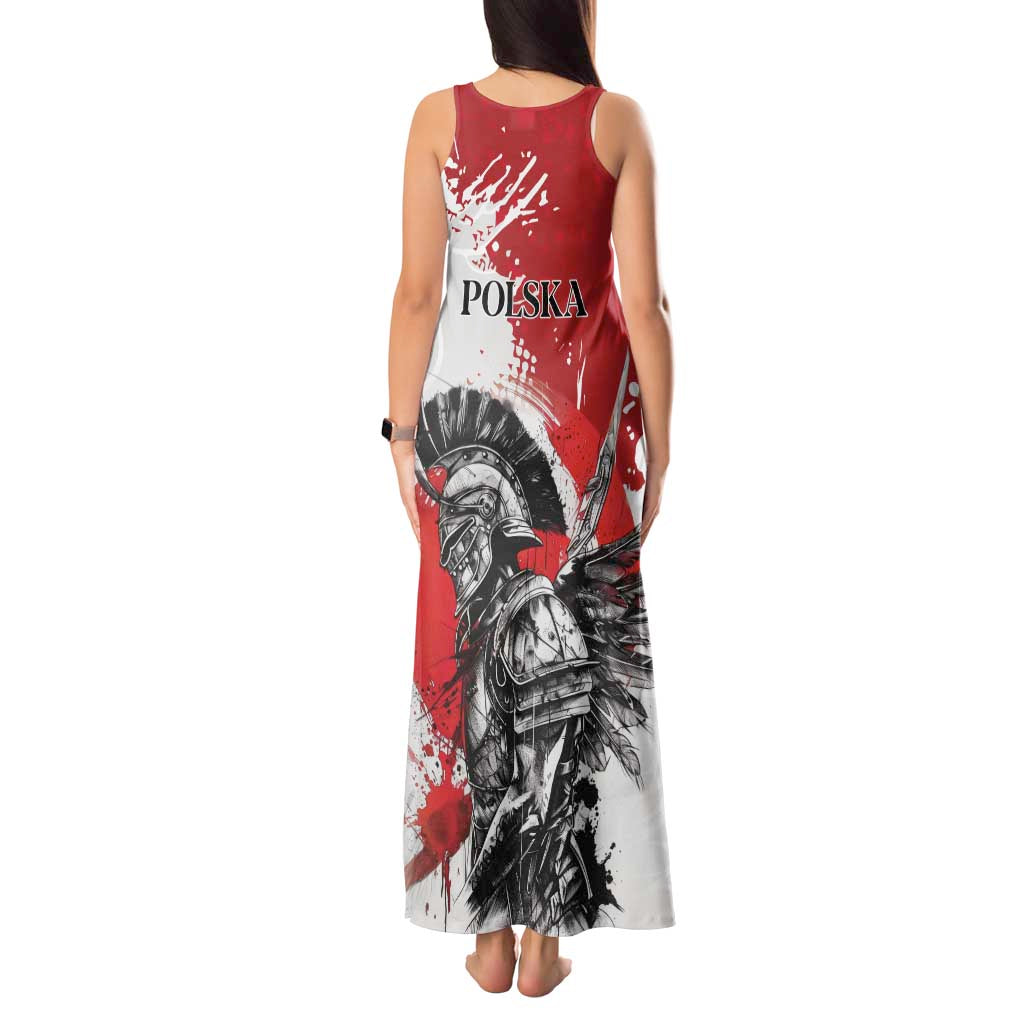 Polish Winged Hussar Tank Maxi Dress Grunge Style