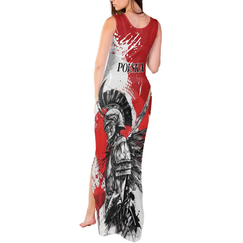 Polish Winged Hussar Tank Maxi Dress Grunge Style