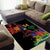 Haiti Negre Marron Area Rug Libete Egalite Fratenite