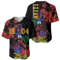 Haiti Negre Marron Baseball Jersey Libete Egalite Fratenite