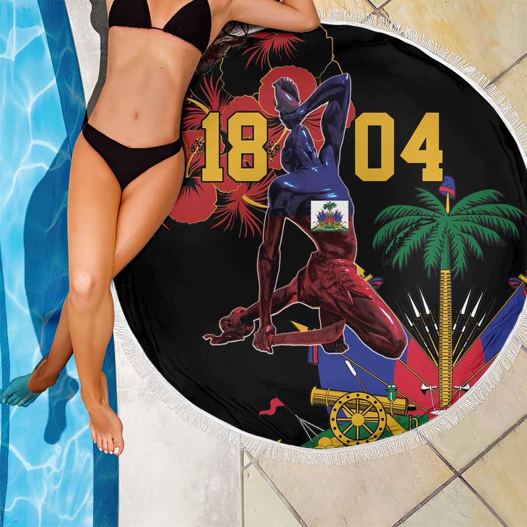 Haiti Negre Marron Beach Blanket Libete Egalite Fratenite