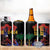 Haiti Negre Marron 4 in 1 Can Cooler Tumbler Libete Egalite Fratenite