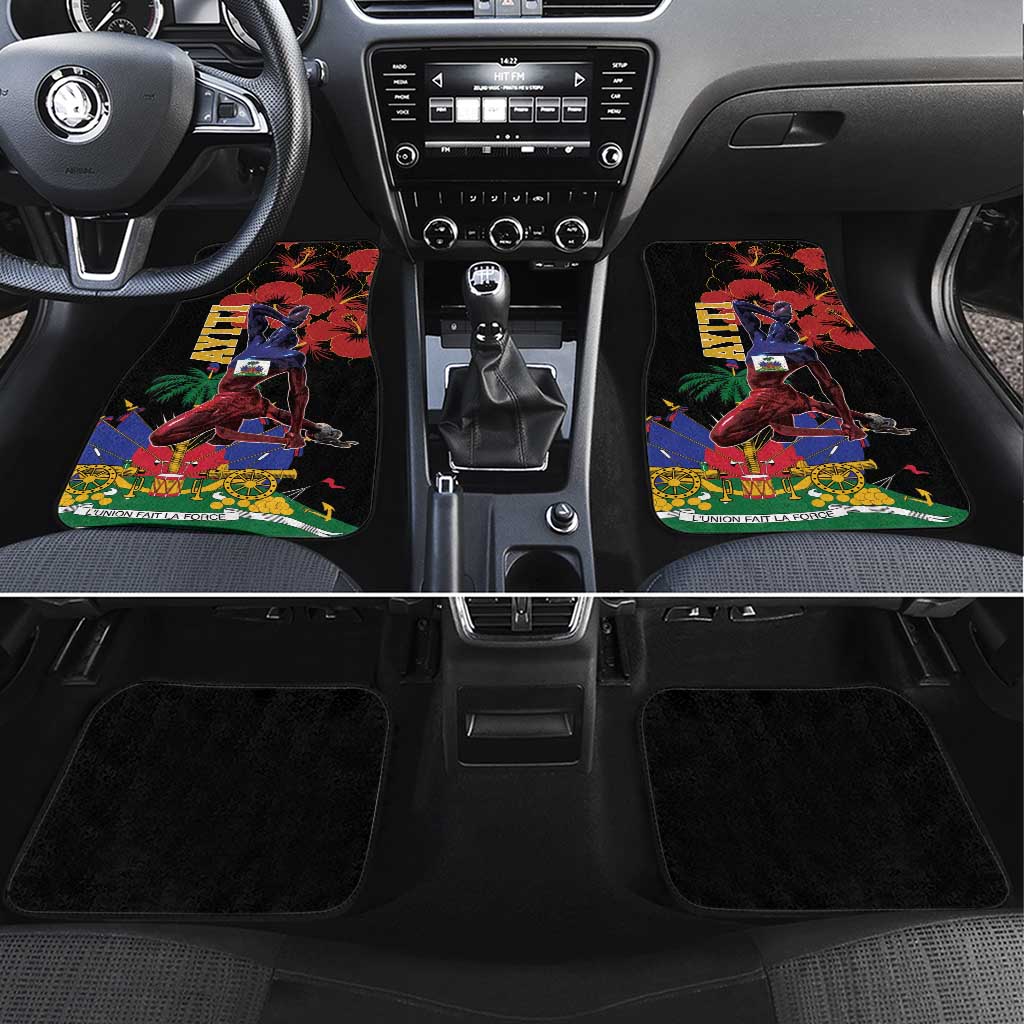 Haiti Negre Marron Car Mats Libete Egalite Fratenite