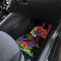 Haiti Negre Marron Car Mats Libete Egalite Fratenite