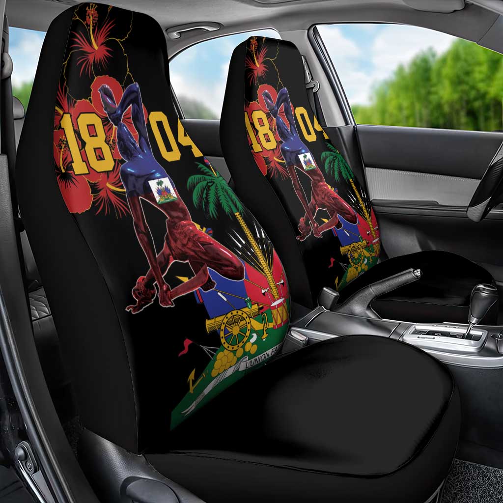 Haiti Negre Marron Car Seat Cover Libete Egalite Fratenite