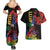 Haiti Negre Marron Couples Matching Summer Maxi Dress and Hawaiian Shirt Libete Egalite Fratenite