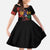 Haiti Negre Marron Family Matching Off The Shoulder Long Sleeve Dress and Hawaiian Shirt Libete Egalite Fratenite