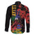 Haiti Negre Marron Family Matching Off The Shoulder Long Sleeve Dress and Hawaiian Shirt Libete Egalite Fratenite