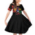 Haiti Negre Marron Family Matching Off Shoulder Short Dress and Hawaiian Shirt Libete Egalite Fratenite