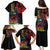 Haiti Negre Marron Family Matching Puletasi and Hawaiian Shirt Libete Egalite Fratenite