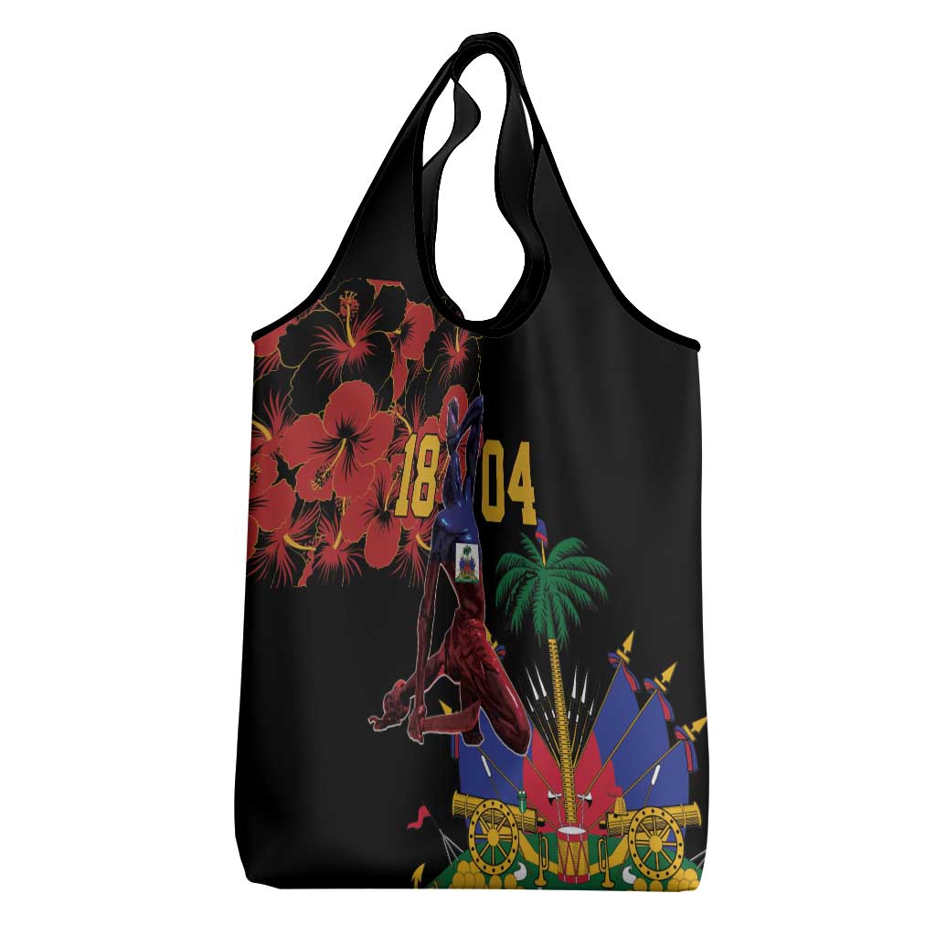 Haiti Negre Marron Grocery Bag Libete Egalite Fratenite