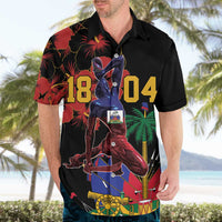 Haiti Negre Marron Hawaiian Shirt Libete Egalite Fratenite