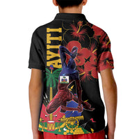 Haiti Negre Marron Kid Polo Shirt Libete Egalite Fratenite