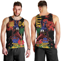 Haiti Negre Marron Men Tank Top Libete Egalite Fratenite