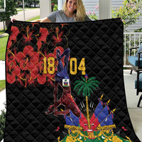 Haiti Negre Marron Quilt Libete Egalite Fratenite