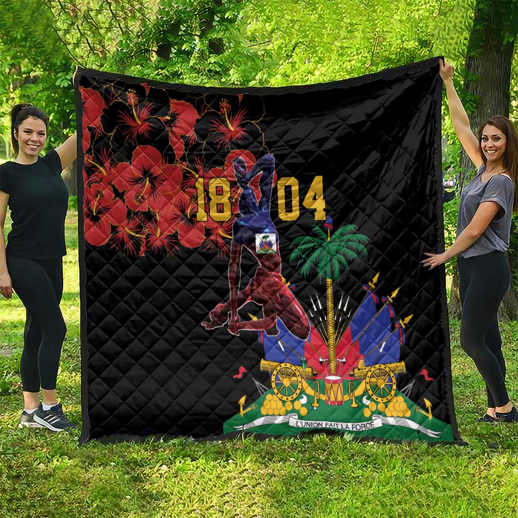 Haiti Negre Marron Quilt Libete Egalite Fratenite