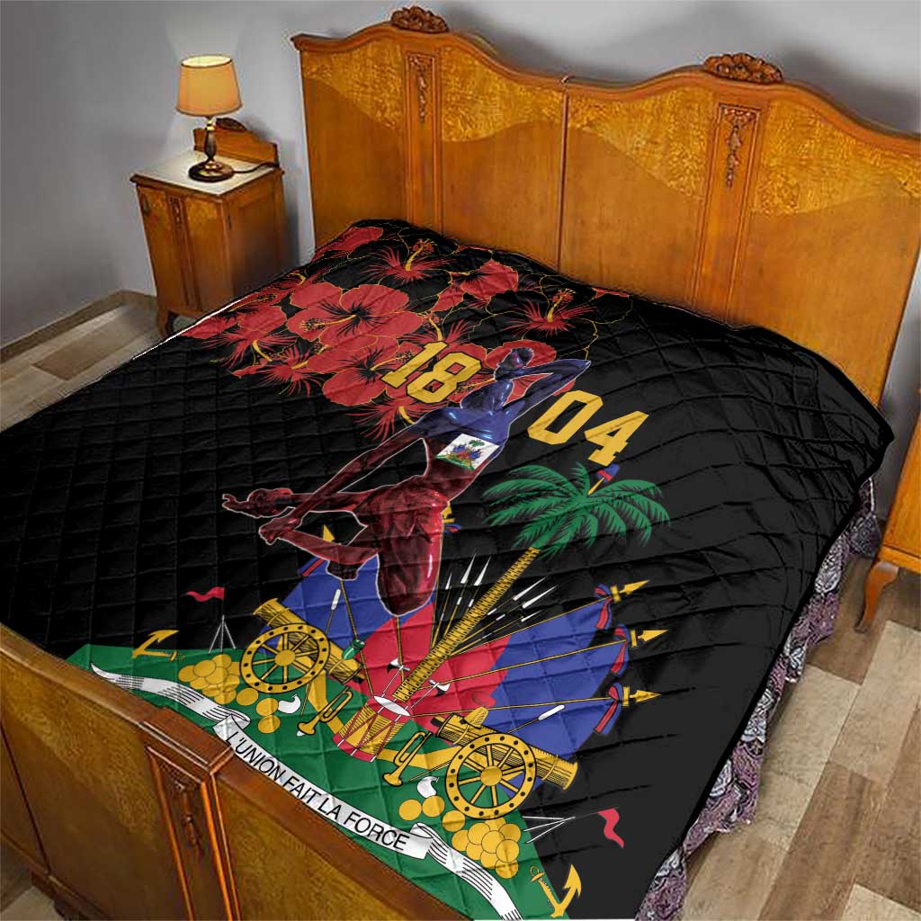 Haiti Negre Marron Quilt Libete Egalite Fratenite