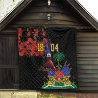 Haiti Negre Marron Quilt Libete Egalite Fratenite