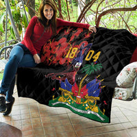 Haiti Negre Marron Quilt Libete Egalite Fratenite