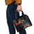Haiti Negre Marron Shoulder Handbag Libete Egalite Fratenite