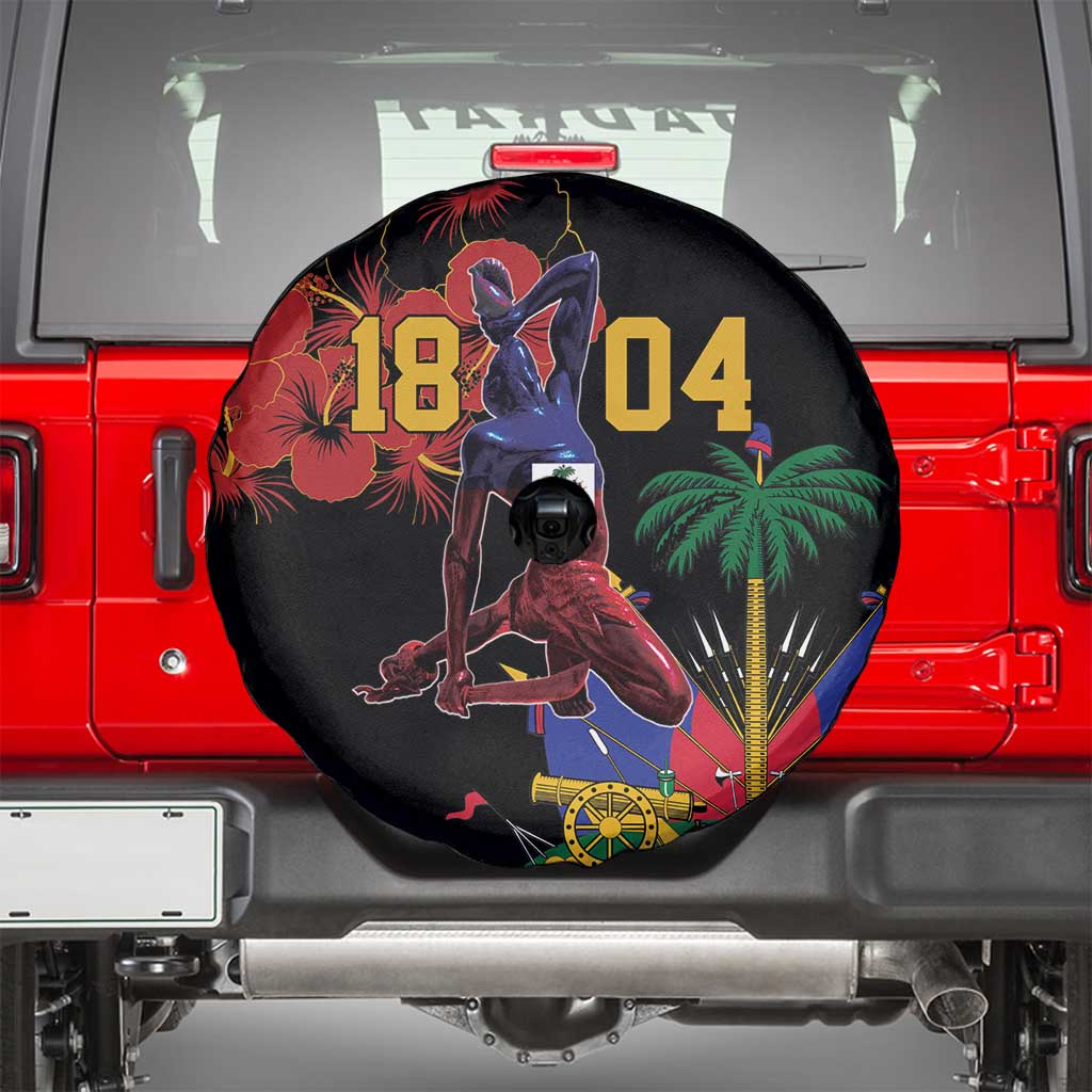 Haiti Negre Marron Spare Tire Cover Libete Egalite Fratenite