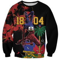 Haiti Negre Marron Sweatshirt Libete Egalite Fratenite