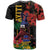 Haiti Negre Marron T Shirt Libete Egalite Fratenite