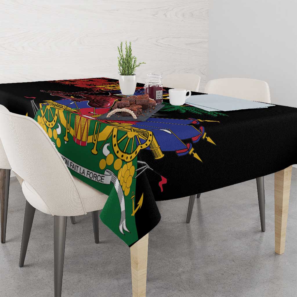 Haiti Negre Marron Tablecloth Libete Egalite Fratenite