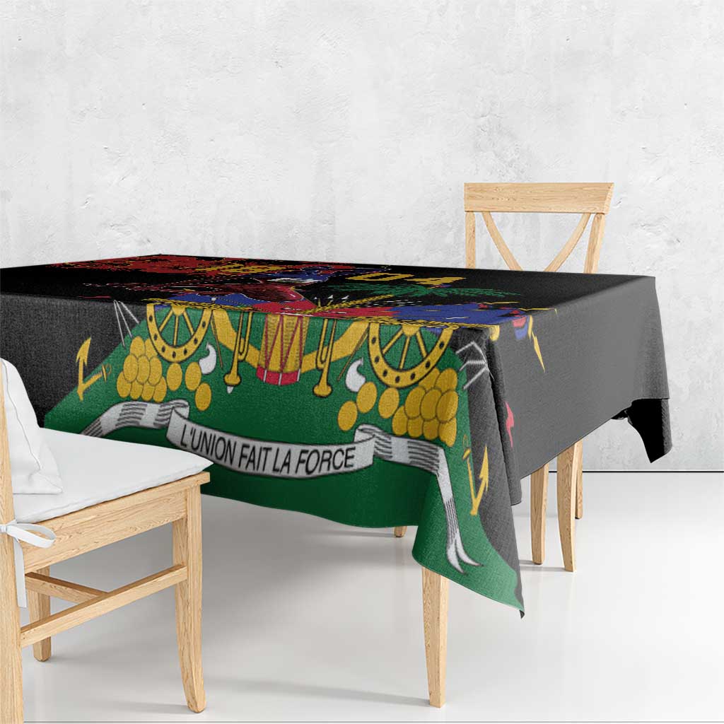 Haiti Negre Marron Tablecloth Libete Egalite Fratenite