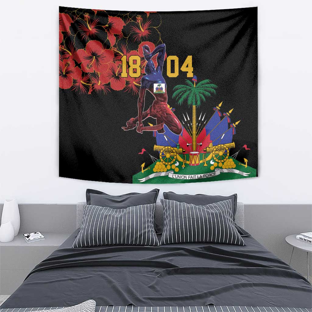 Haiti Negre Marron Tapestry Libete Egalite Fratenite