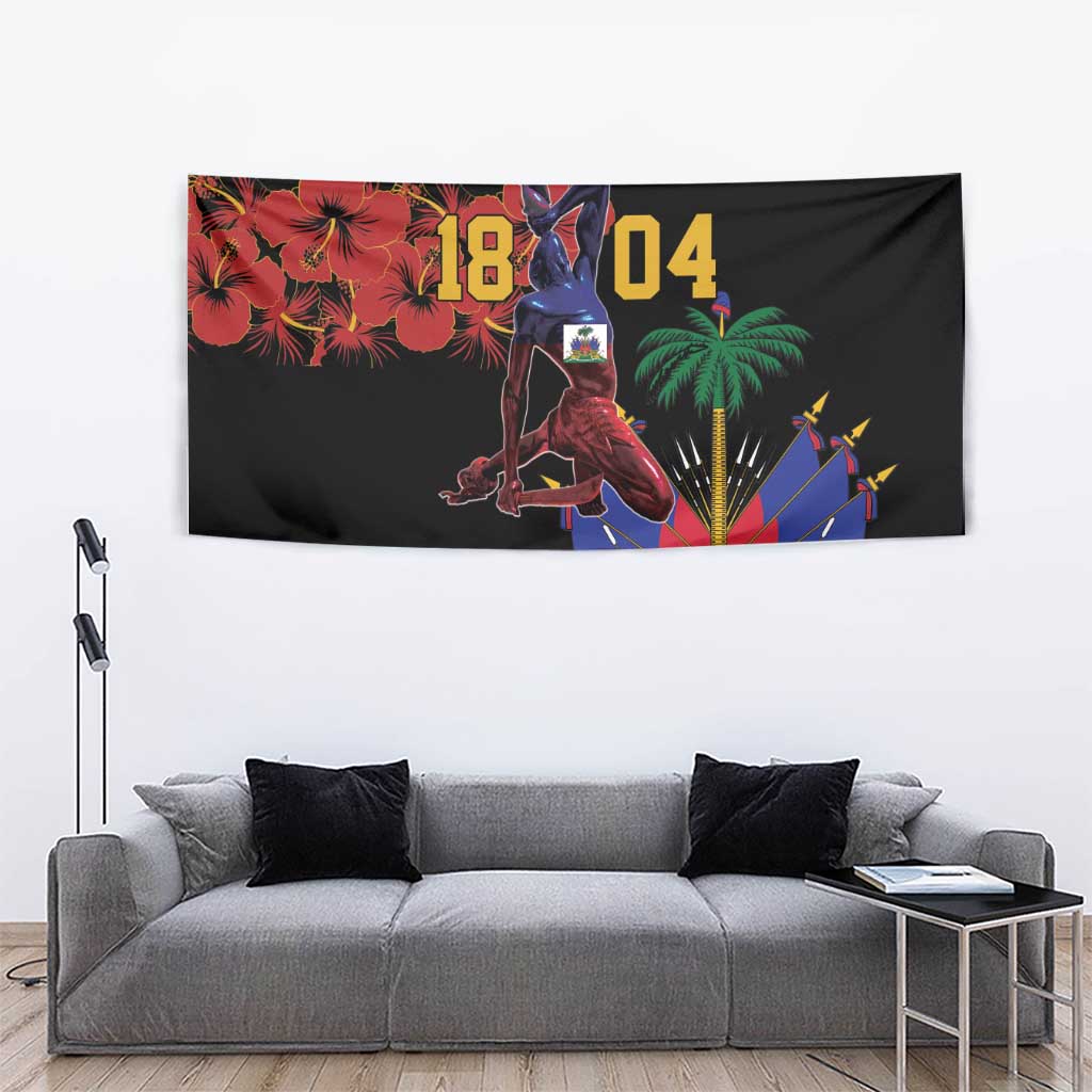 Haiti Negre Marron Tapestry Libete Egalite Fratenite