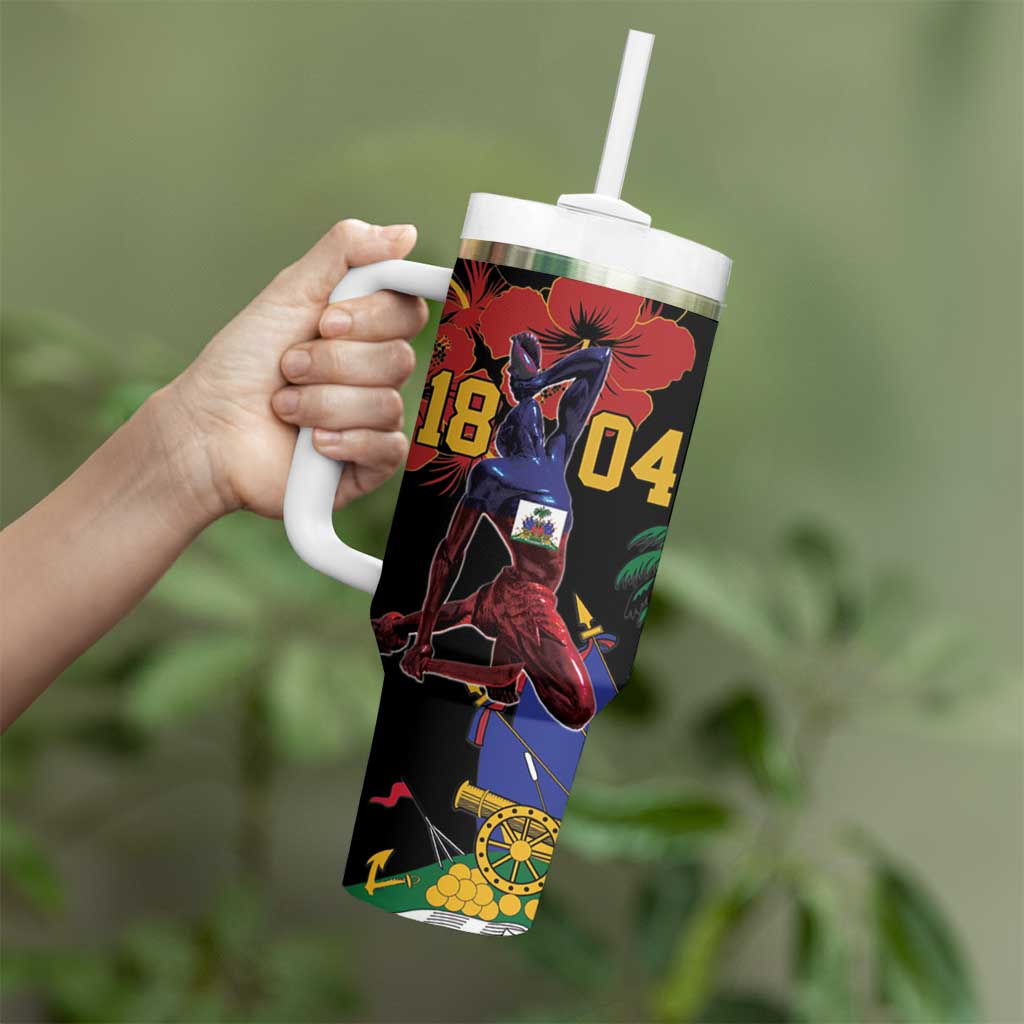 Haiti Negre Marron Tumbler With Handle Libete Egalite Fratenite